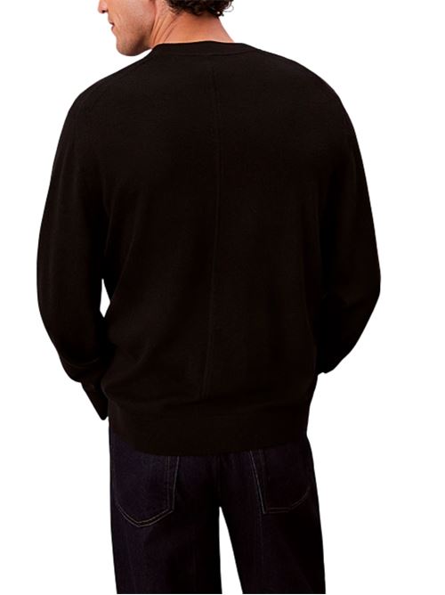 Cardigan in lana merino Calvin Klein | LV04LB306GUB1